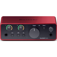 DJ контроллер Focusrite Scarlett Solo 4th Gen