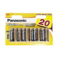 Panasonic "ALKALINE Power" AA, Blister*20, Alkaline, LR6REB/20BW
