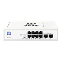 Switch/Коммутатор Wi-tek WK-PS210 (8PoE + 2Uplink)