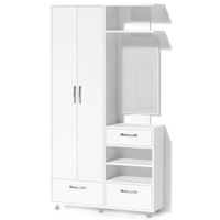 Мебель для прихожей Fabrik Home Marvin правый белый ясень