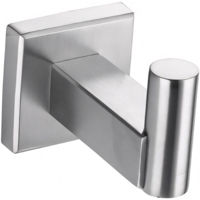 Вешалка для ванной Uniplast SBH098 Одинарная вешалка для ванной из нержавеющей стали (квадратная)