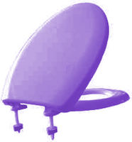 cumpără Capac vas WC universal СУ-000 violet 