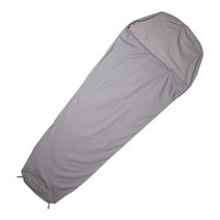 Вкладыш в спальник High Peak TC Inlet Mummy / Marsala, no temp, gray, 23523