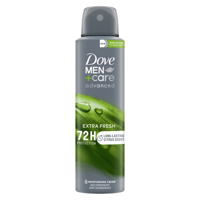 Спрей-антиперспирант Dove Deo Men +Care Advanced Extra Fresh 150 мл.