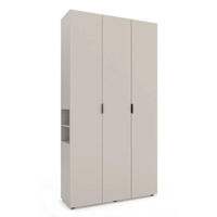 Dulap Nex Home A015L cu usi batante, 1200x420x2300mm, Cashmere