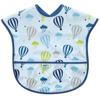 Bavețică BabyJem 788 Baveta cu buzunar Baloane, 28x41 cm