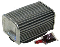 Air filter KA-0850 Replaces OEM numbers: hfa2504 Kawasaki 11013-1013 Applications Kawasaki Motorcycle Z400 J1,J2,J3 (4 Cyl) (KZ400J)  80-83 ZX400 C2 (Z400F2)  84-87 Z500 B1,B2  79-80 Z500 B3 (6 Speed)  81 KZ550 D1,M1,C1-C4,A1-A4  80-83 KZ550 F1,F2  82-84 Z550 B1,B2  79-80 Z550 A1,A2,A3  80-83 Z550 C1,C2,C3,LTD  81-83 Z550 G1-G3 (GT550)  83-86 Z550 D1 Twin Shock (GPZ550)  81 ZX550 A1-A3 Unitrack (GPZ550)  84-86 ZX600 A1-A5 (GPZ600R)  85-89