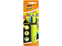 Textmarker Bic Highlighter, galben, blister