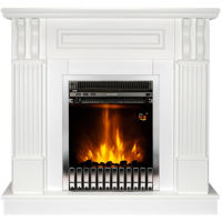 Камин электрический ArtFlame Veronix & Gala Silver, 1000x1050x300mm, Alb