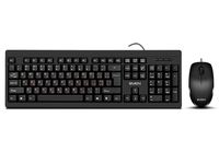 Keyboard & Mouse SVEN KB-S320C, Fullsize layout, Splash proof, Fn key, Black, USB