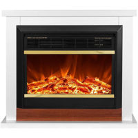 Șemineu electric ArtFlame Sting & Mars, 700x800x300 mm, Alb