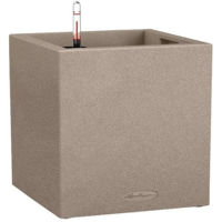 Цветочный горшок Lechuza Canto Color Square 30 All In One Sandy Beige