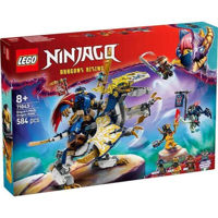 Set de construcție Lego 71843 Ninjago Rogue, calaretul dragonului mecanic