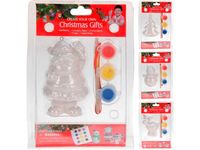 Set creativ ceramic (Figurina, vopsea, pensula) 8cm