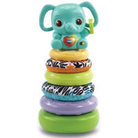 Jucărie Vtech Baby 80557503 Stack, Rattle & Link Elephant