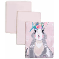 Lenjerie de pat pentru copii Veres 154.7.04 Сменная постель Summer Bunny pink (3ед.)