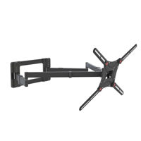 Wall Mount Barkan ''BM464XL'' Black 13"-80" Full Motion, max.50kg, VESA mm: up to 600x400mm