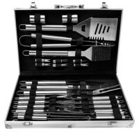 Товар для пикника Grill Master Ustensile Set 26 buc. cutie de aluminiu (16027-92)