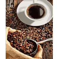 Картина по номерам Strateg R 8 /25 (DY400)(47661) Cafea incredibila, 40x50 cm