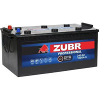 Автомобильный аккумулятор Zubr Professional EFB 240 Ah L+