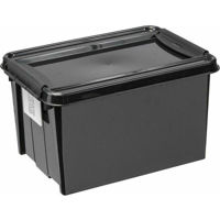 Короб для хранения Plast Team 2381-B Top Store 14 л black