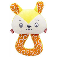 Погремушка BabyJem 817 Jucarie zornaitoare din plus Pisicuta Galben (3+ luni)