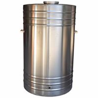 Butoi din inox cu capac 305L