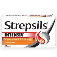Strepsils® Intensiv Portocale fara zahar pastile 8,75 mg N8x3