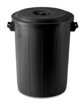Урна для мусора Uniplast 37195N 120 L (negru) STP