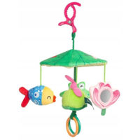 Игрушка-подвеска Sensillo Z-0540 Игрушка Плюш-Карусель 162 Colorful Frog