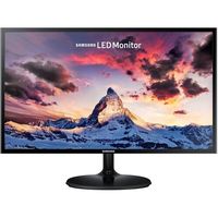 23.8" SAMSUNG F24T350FH, Black, IPS, 1920x1080, 75Hz, FreeSync, 5ms, 250cd, MegaDCR, D-Sub+HDMI