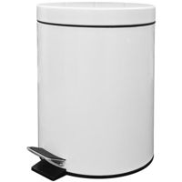 Coș de gunoi Muhler MR-530W 5L, White Shiny