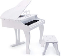 Музыкальная игрушка Hape E0338 Instrument muzical Pian alb cu scaun