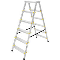 Scară Bau Welt Scară pliabilă din aluminiu 4+1 trepte