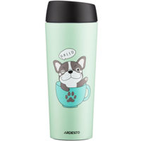 Cană termos Ardesto AR2645DG Coffee time Frenchie 450ml