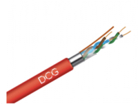 305M Cablu de alarmă la incendiu DCG JY (St) H 2x2x0.80mm BC F