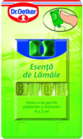 Esență de lămâie Dr. Oetker, 4x2ml