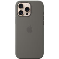 Husă pentru smartphone Apple iPhone 16 Pro Max Silicone Case with MagSafe Stone Gray MYYV3