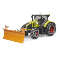 Mașină Bruder 3018 Tractor Claas Axion 950 cu lanturi si lama, 1289D