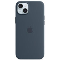 Husă pentru smartphone Apple iPhone 15 Plus Silicone MagSafe Storm Blue MT123