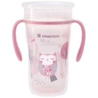 Поильник Kikka Boo 31302030050 Cana cu manere 360 Sippy Cup Owl