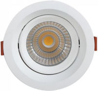 Corp de iluminat interior LED Market Downlight COB 7W, 3000K, LM-S1005A, White