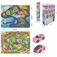 Игровой комплекс для детей Essa L3189-D Set Covoras Oras + masinuta (as).