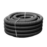 купить Труба D. 90 (71.9мм) для кабеля HDPE 450 N/m ELCOR, гофрированная, двухслойная (черная) в Кишинёве