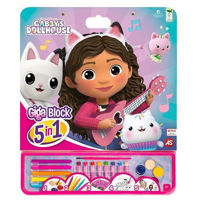 Набор для творчества As Kids 1023-62757 Set de desen Giga Block 5in1 Gabby, 1280D