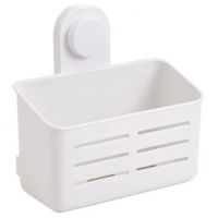 Аксессуар для ванной Axentia 136360 Raft cu ventuze din plastic, alb