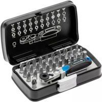 Set de unelte de mână Hoegert Set biti cu antrenor 33buc 1/4 HT1R460