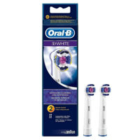 Acc Electric Toothbrush 3D WHITE 2 PCS