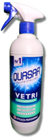 QUASAR Vetri cu Amoniac soluție pentru curățat geamuri, 650 ml