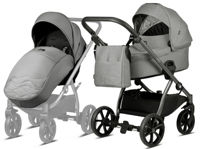 Детская коляска Tutis 2in1 LEO Grey (1222108)